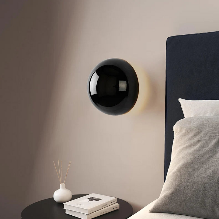 Wall lamp with Retro-Architectural Look – NovaLux-Black-The Livary