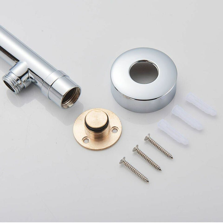 Wall-mounted Rain Shower - RainFlow Ultra-S-Square-Nora Luxe