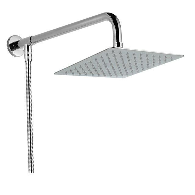Wall-mounted Rain Shower - RainFlow Ultra-S-Square-Nora Luxe