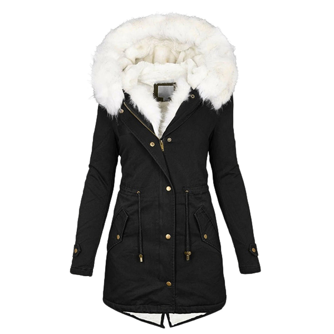 Warm and Stylish Winter Coat - Elin-Black-S-Nora Luxe