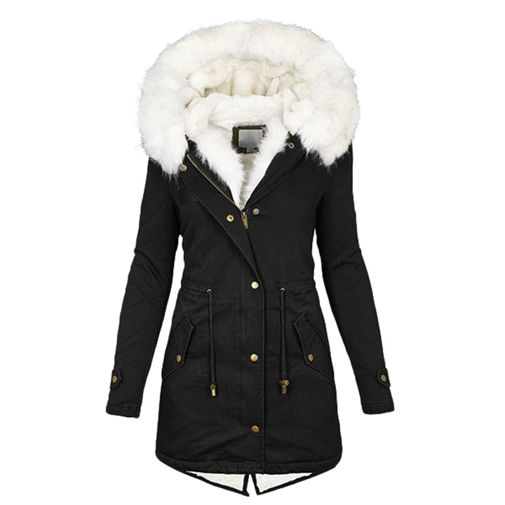 Warm and Stylish Winter Coat - Elin-Black-S-Nora Luxe