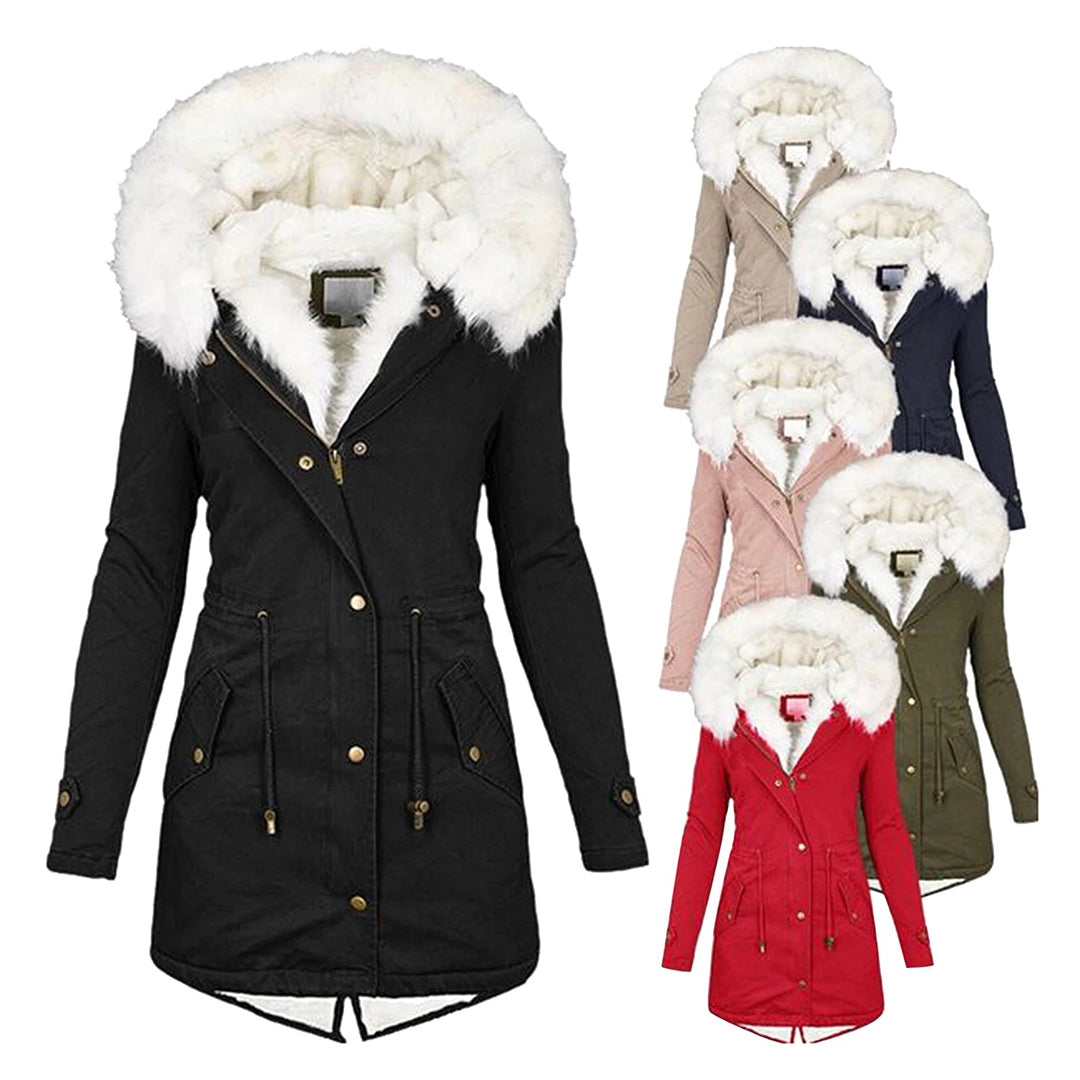 Warm and Stylish Winter Coat - Elin-Black-S-Nora Luxe