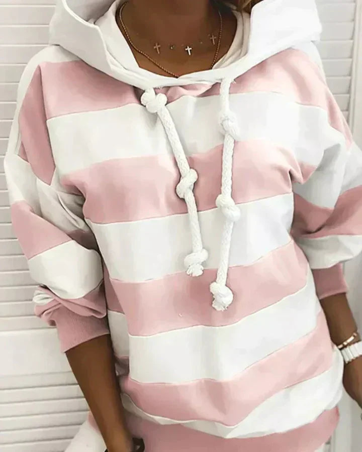 Warm and Stylish Women's Hoodie - Elise-Pink-XS-Nora Luxe