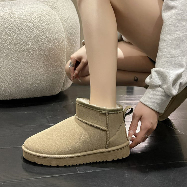 Warm and Waterproof Winter Boots for Women - Saga-Black-4-Nora Luxe
