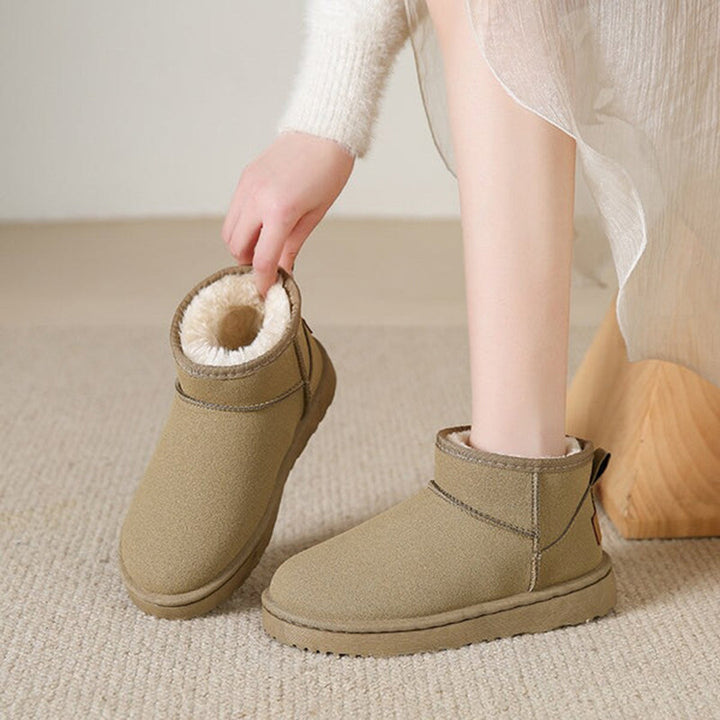 Warm and Waterproof Winter Boots for Women - Saga-Green-4-Nora Luxe