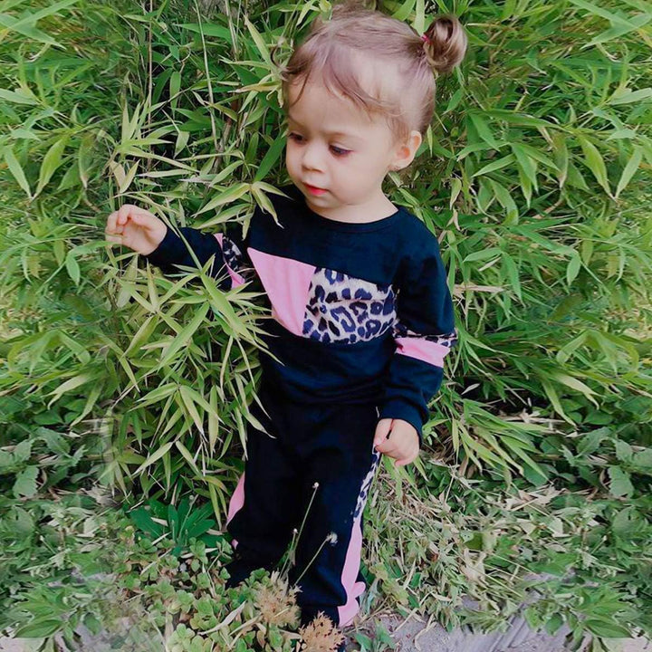 Warm Baby Sweater Set for Girls-Black-12-18 Months-Nora Luxe