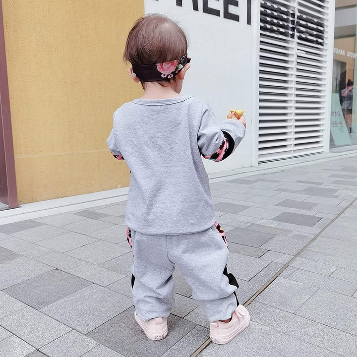 Warm Baby Sweater Set for Girls-Black-12-18 Months-Nora Luxe