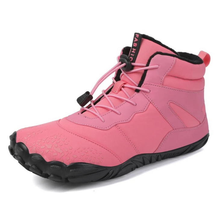 Warm Barefoot Snow Boots - FrostFlex-Blue-3.5-Nora Luxe