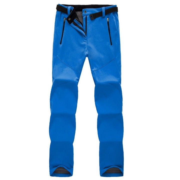 Warm Fleece Softshell Trousers - Everest-Blue-S-Nora Luxe