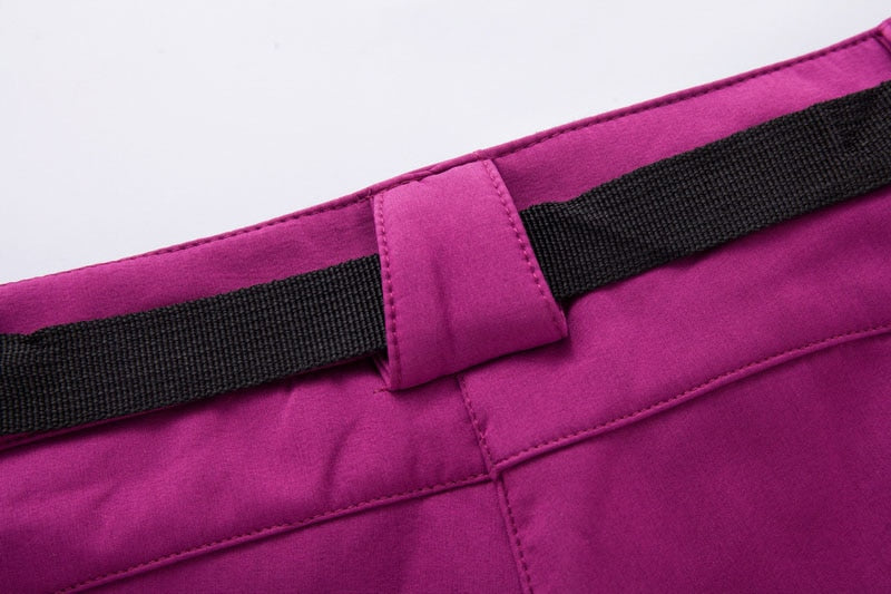 Warm Fleece Softshell Trousers - Everest-Pink-S-Nora Luxe