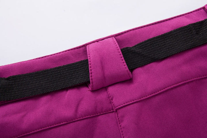 Warm Fleece Softshell Trousers - Everest-Pink-S-Nora Luxe