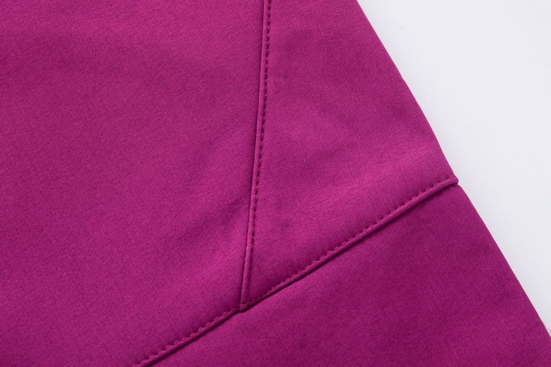 Warm Fleece Softshell Trousers - Everest-Pink-S-Nora Luxe