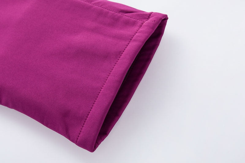 Warm Fleece Softshell Trousers - Everest-Pink-S-Nora Luxe