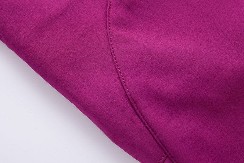 Warm Fleece Softshell Trousers - Everest-Pink-S-Nora Luxe