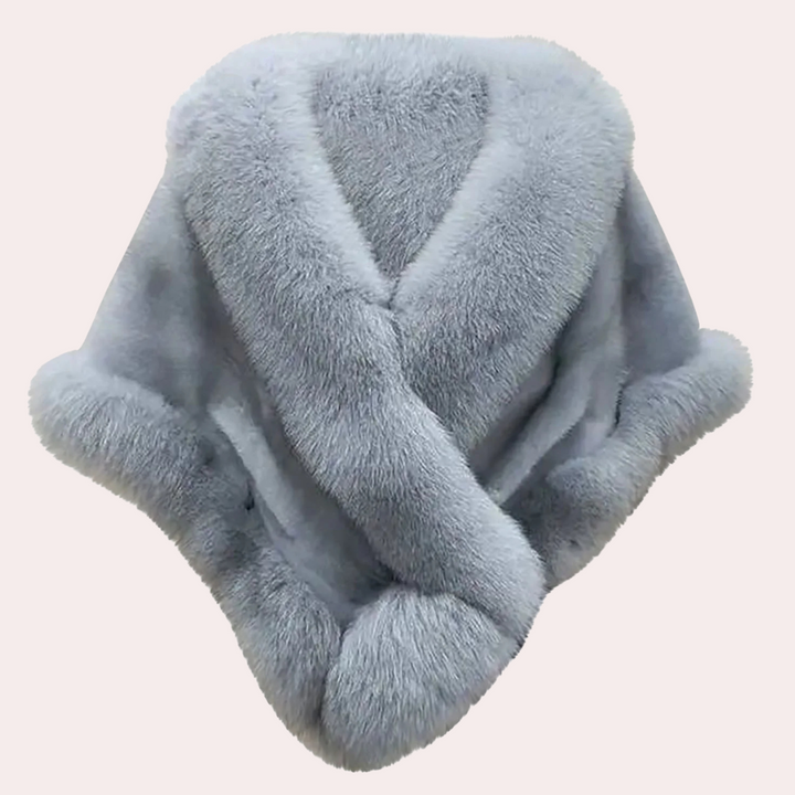 Warm Fur Scarf for Women - Elin-Gray-Nora Luxe
