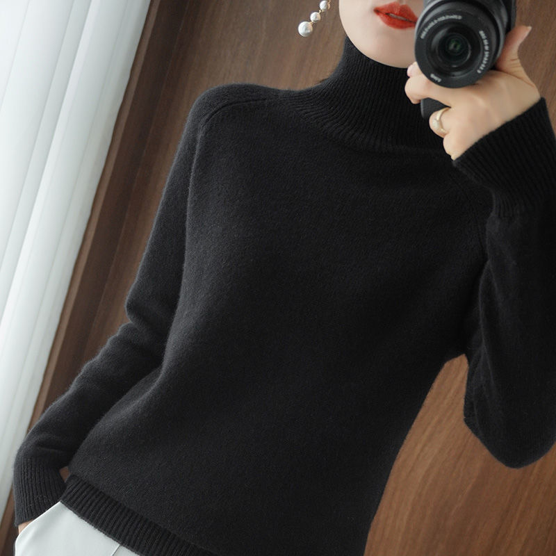 Warm Jumper for Women - Celeste-Black-S-Nora Luxe