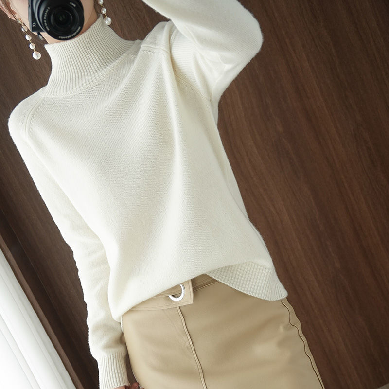 Warm Jumper for Women - Celeste-White-S-Nora Luxe