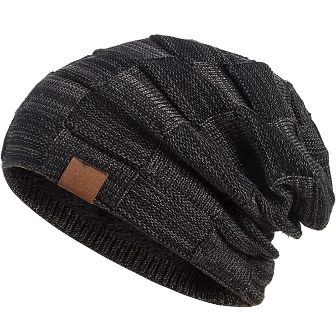 Warm Knitted Beanie – Yves-Black-Nora Luxe