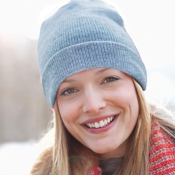 Warm Knitted Winter Hat - CozyCap-Beige-Nora Luxe