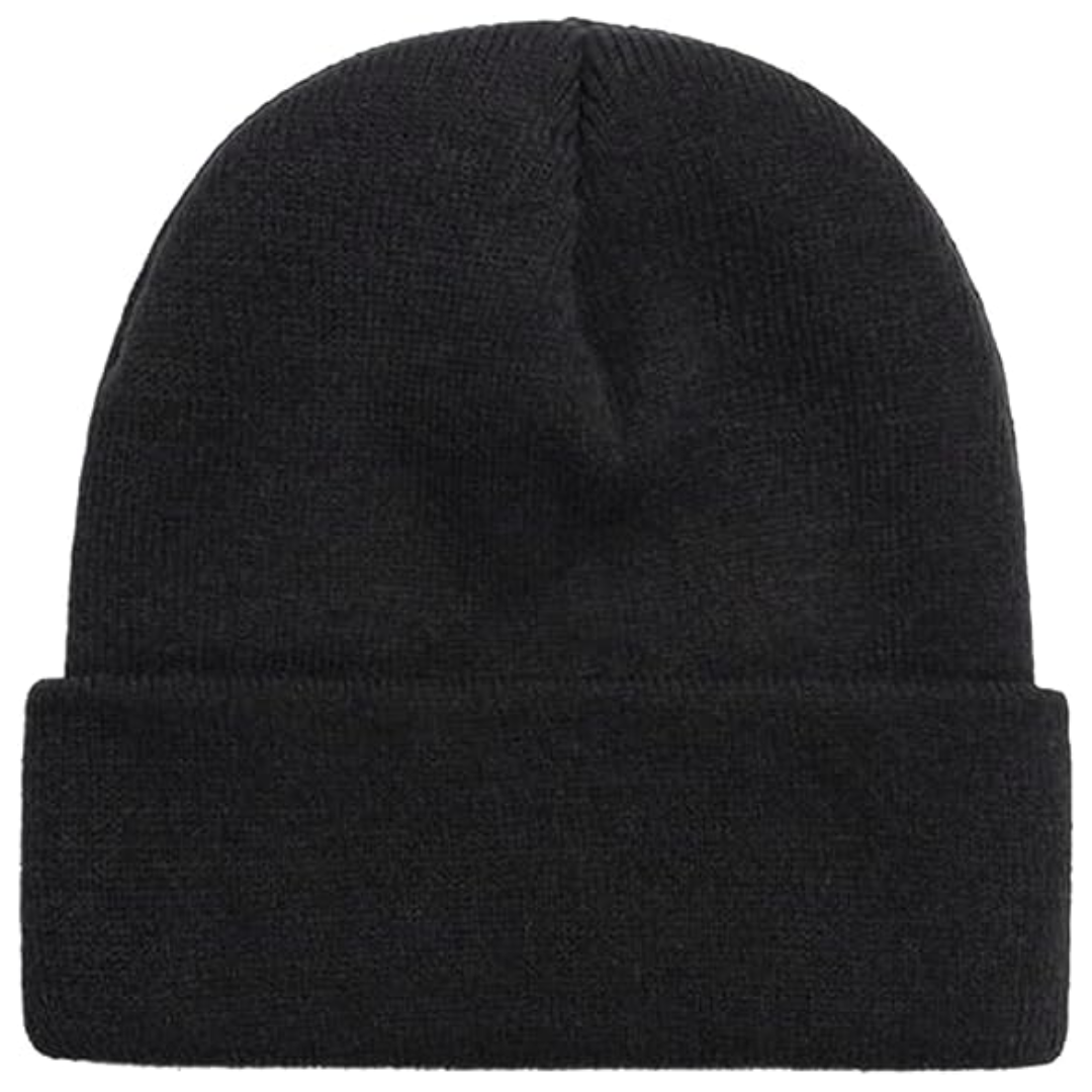 Warm Knitted Winter Hat - CozyCap-Black-Nora Luxe
