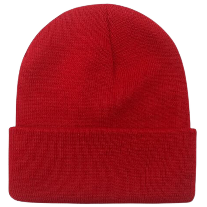 Warm Knitted Winter Hat - CozyCap-Red-Nora Luxe