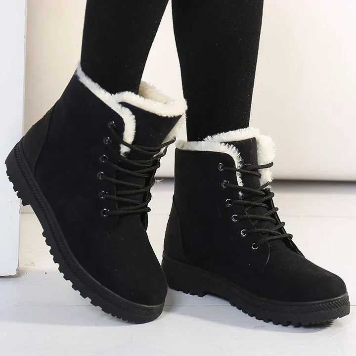 Warm Ladies Winter Boots - Aria-Black-3.0-Nora Luxe