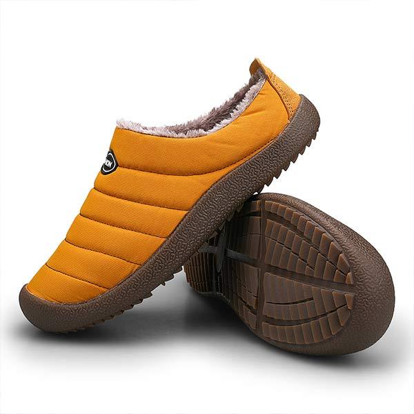 Warm Lined Men's Slippers - Lars-Green-5.5-Nora Luxe