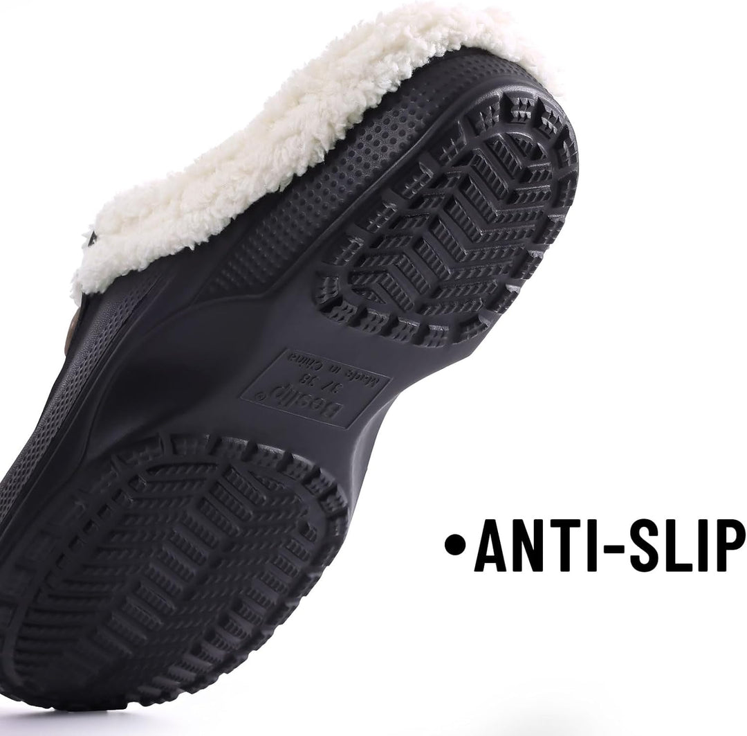 Warm Lined Slippers - CosyStep-Light Gray-4.5–5.5 Women / 2.5–3.5 Men-Nora Luxe