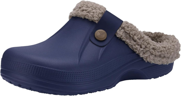 Warm Lined Slippers - CosyStep-Light Gray-4.5–5.5 Women / 2.5–3.5 Men-Nora Luxe