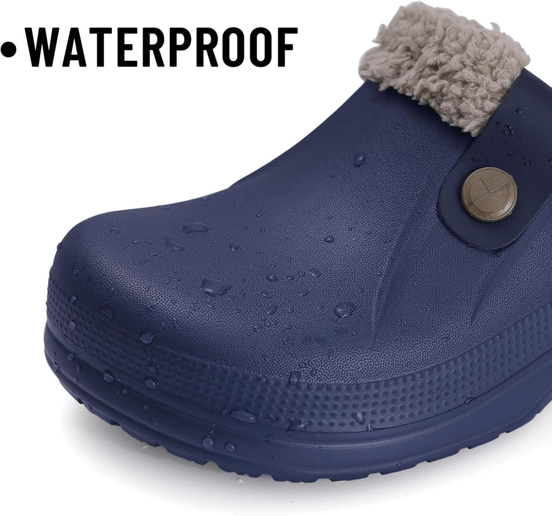 Warm Lined Slippers - CosyStep-Light Gray-4.5–5.5 Women / 2.5–3.5 Men-Nora Luxe
