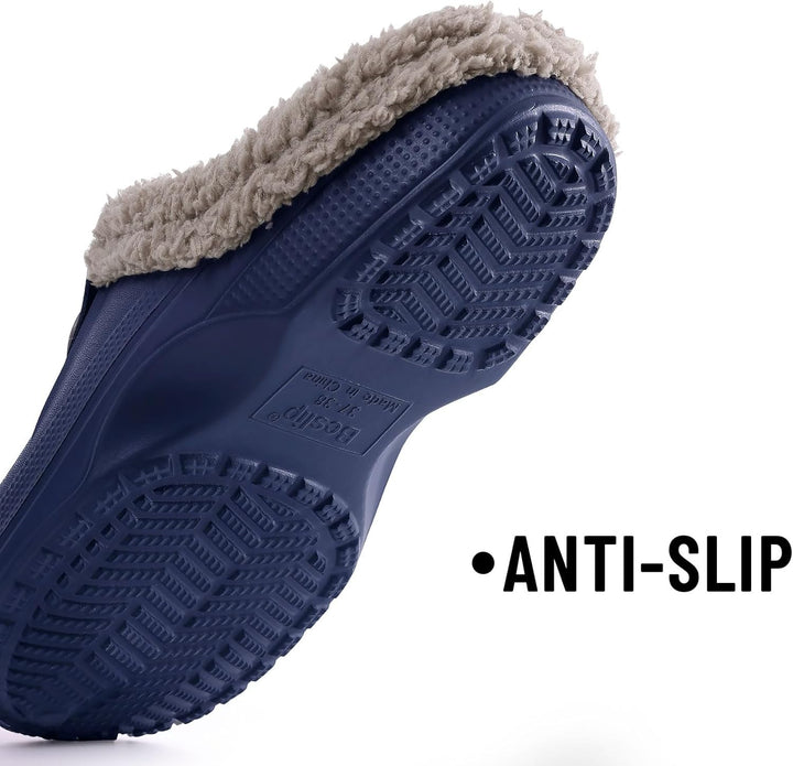 Warm Lined Slippers - CosyStep-Light Gray-4.5–5.5 Women / 2.5–3.5 Men-Nora Luxe