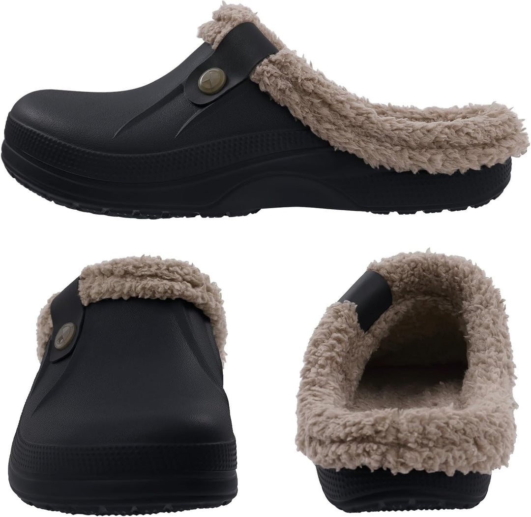 Warm Lined Slippers - CosyStep-Light Gray-4.5–5.5 Women / 2.5–3.5 Men-Nora Luxe