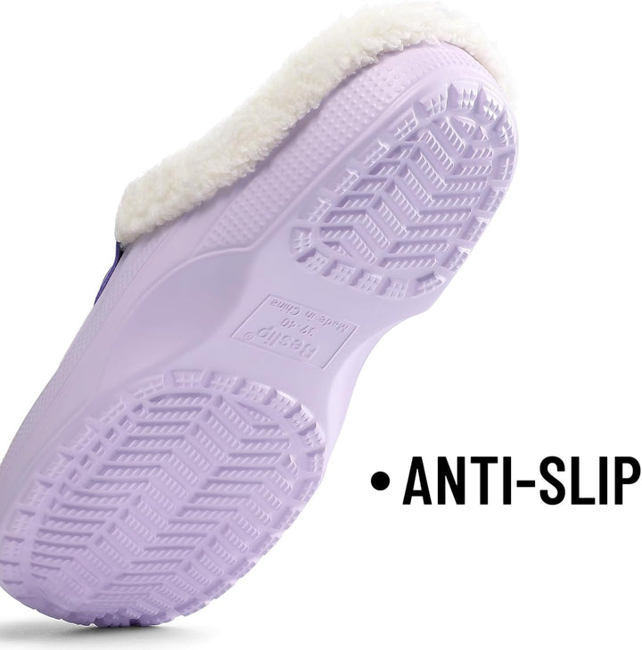 Warm Lined Slippers - CosyStep-Light Gray-4.5–5.5 Women / 2.5–3.5 Men-Nora Luxe