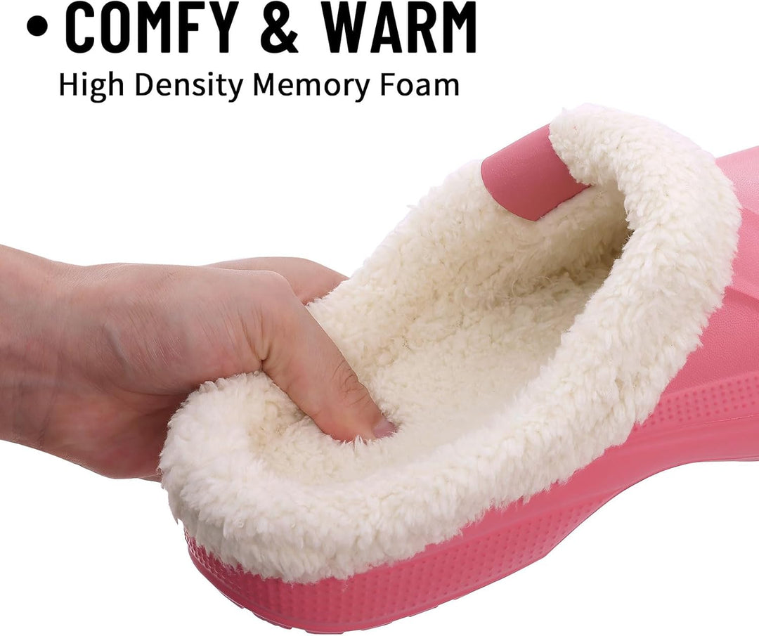 Warm Lined Slippers - CosyStep-Light Gray-4.5–5.5 Women / 2.5–3.5 Men-Nora Luxe