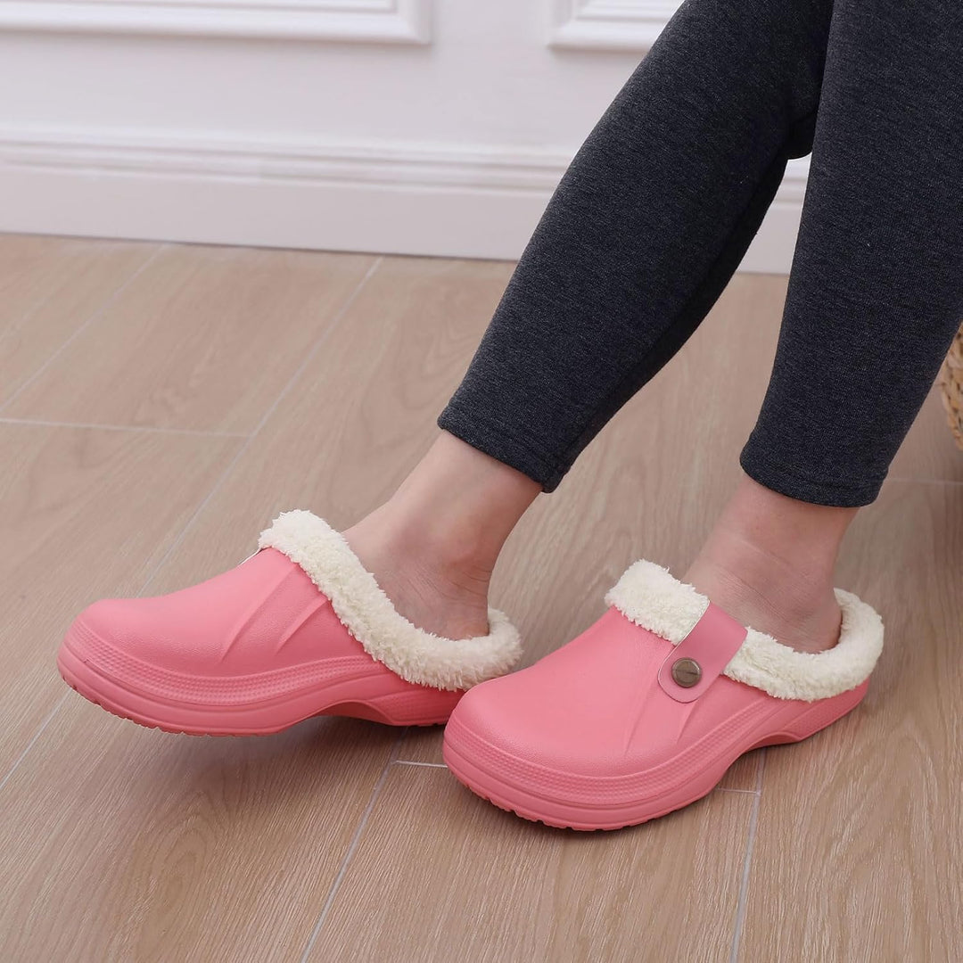 Warm Lined Slippers - CosyStep-Light Gray-4.5–5.5 Women / 2.5–3.5 Men-Nora Luxe