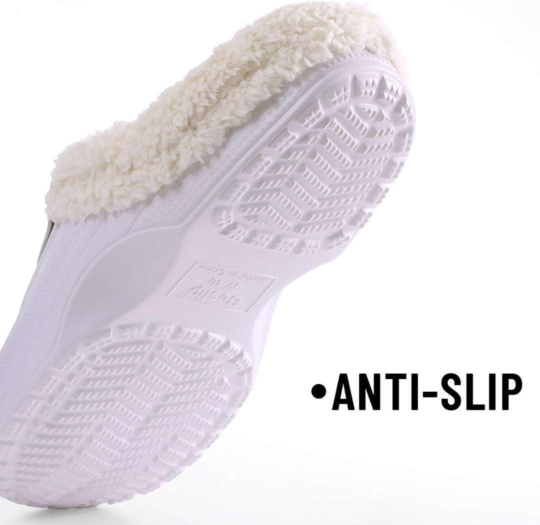 Warm Lined Slippers - CosyStep-Light Gray-4.5–5.5 Women / 2.5–3.5 Men-Nora Luxe