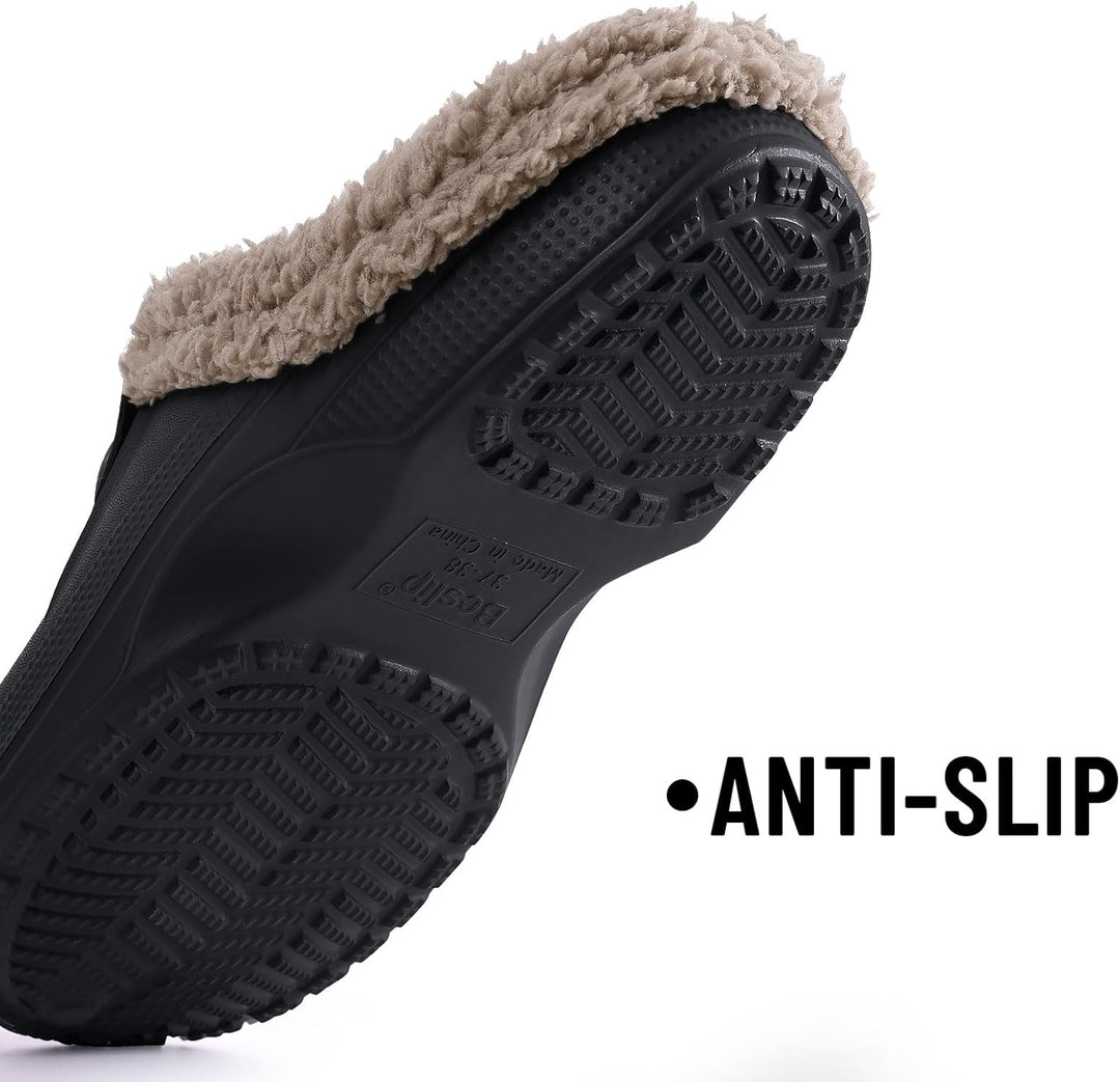 Warm Lined Slippers - CosyStep-Light Gray-4.5–5.5 Women / 2.5–3.5 Men-Nora Luxe