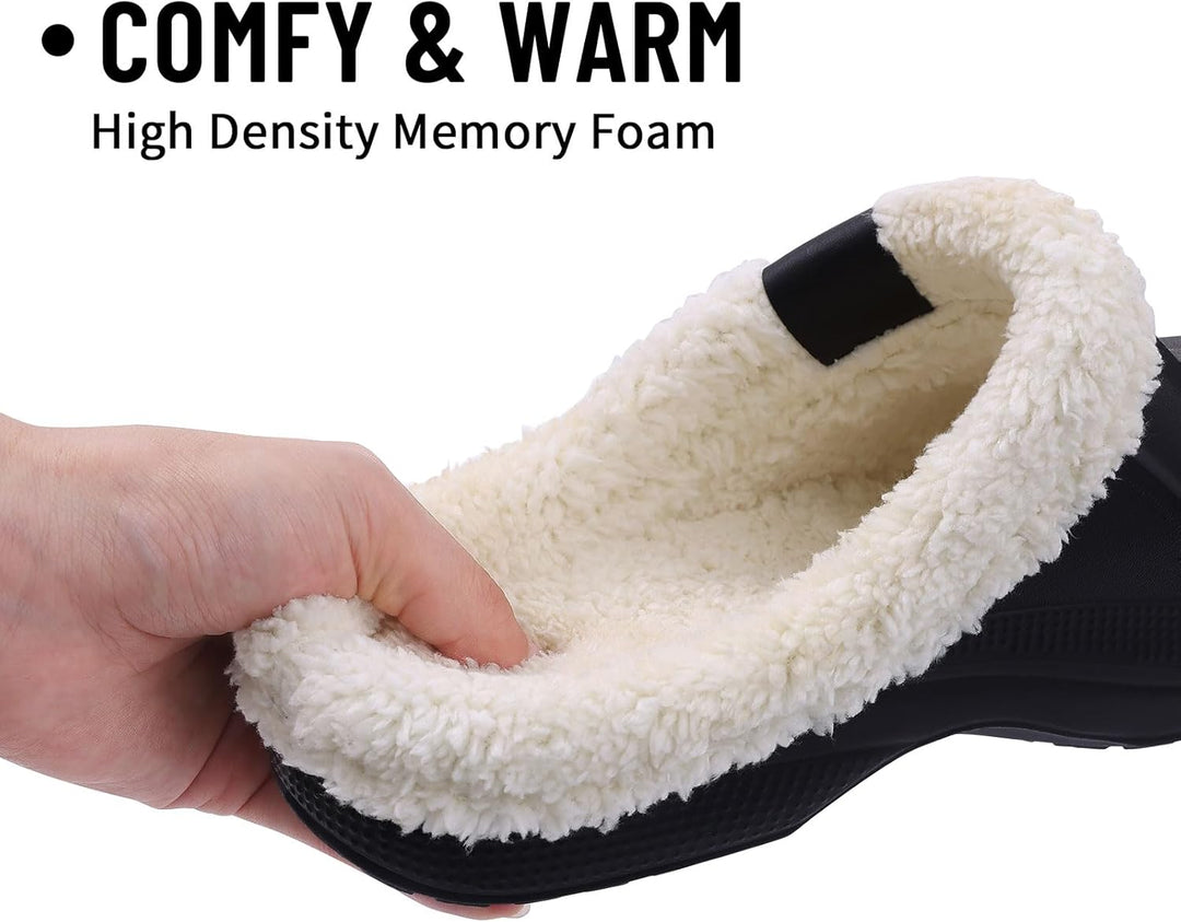 Warm Lined Slippers - CosyStep-Light Gray-4.5–5.5 Women / 2.5–3.5 Men-Nora Luxe