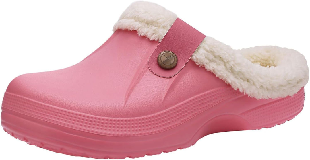 Warm Lined Slippers - CosyStep-Pink-4.5–5.5 Women / 2.5–3.5 Men-Nora Luxe