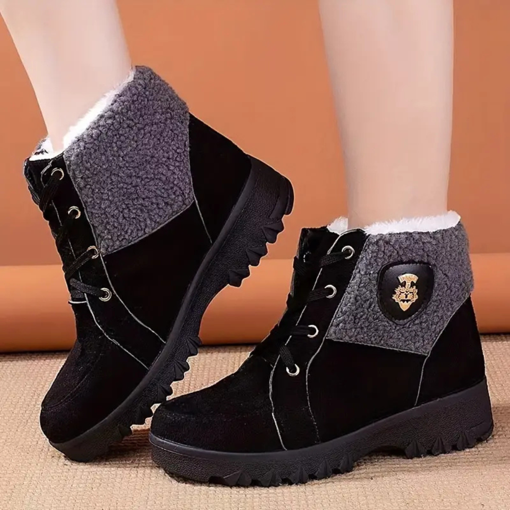 Warm Lined Winter Boots for Women - Sienna-Black-3-Nora Luxe
