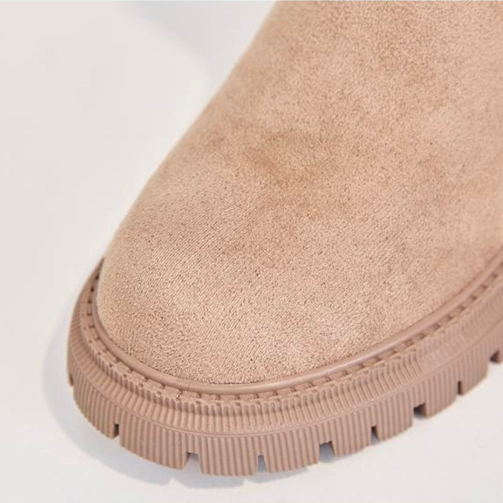 Warm Lined Women's Winter Boots - Isabella Comfy Boot-Black-3.0-Nora Luxe