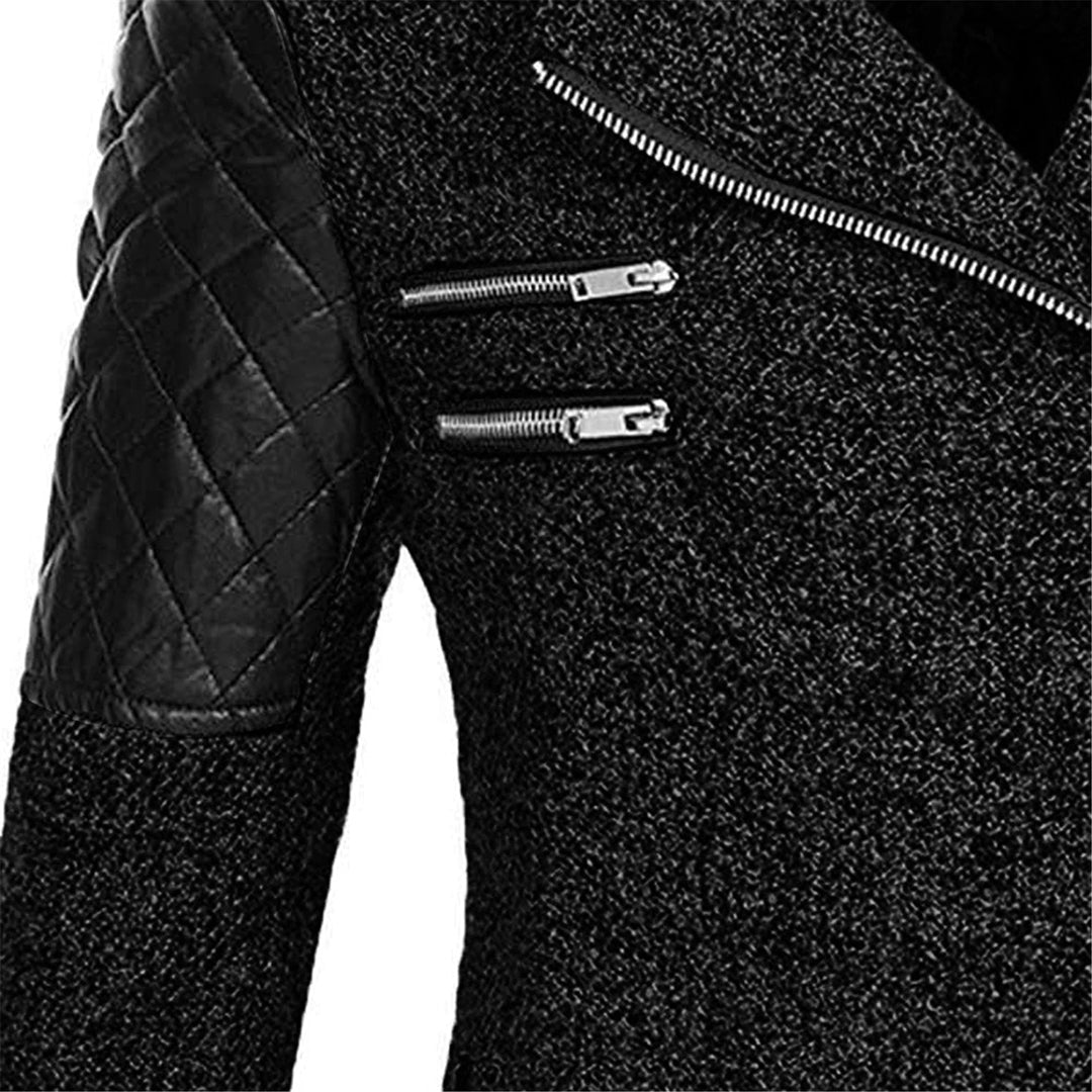 Warm Long Ladies Winter Coat - Aria-Dark Gray-S-Nora Luxe