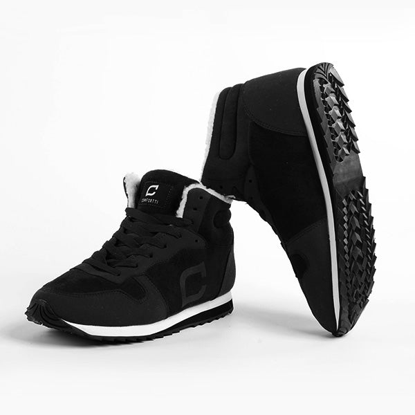 Warm Men's Shoes with Lined Interior – Ruben-Black-6.5-Nora Luxe