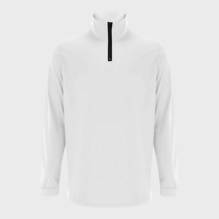 Warm Men's Sweater with Zip - Alvar-Black-S-Nora Luxe