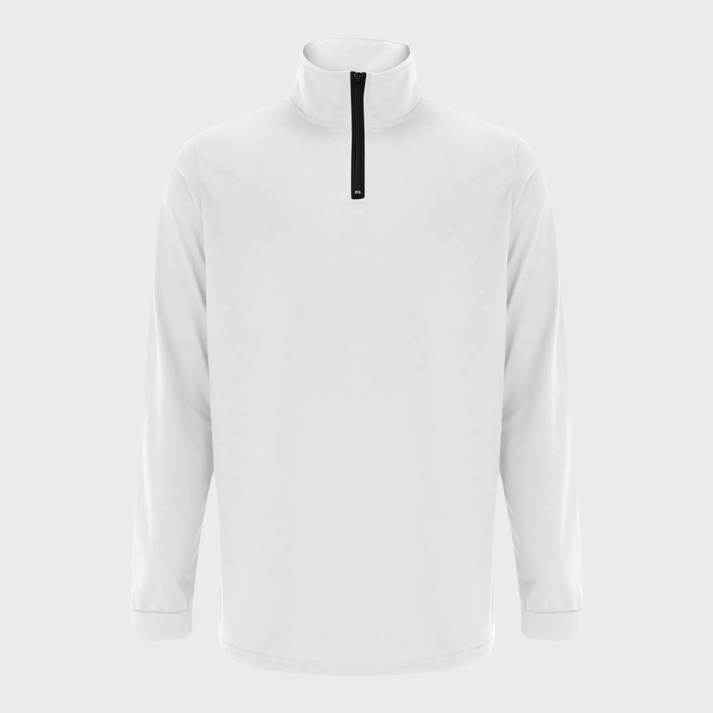 Warm Men's Sweater with Zip - Elias-Black-S-Nora Luxe