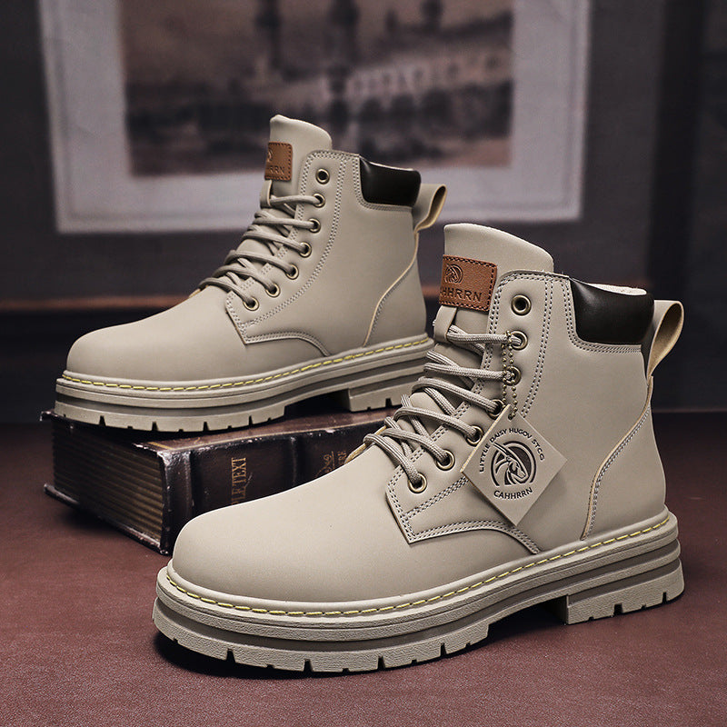 Warm Men's Winter Shoes - Thane-Grey-5-Nora Luxe