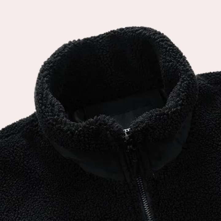 Warm Outdoor Jacket for Men - Ronan-Khaki-S-Nora Luxe