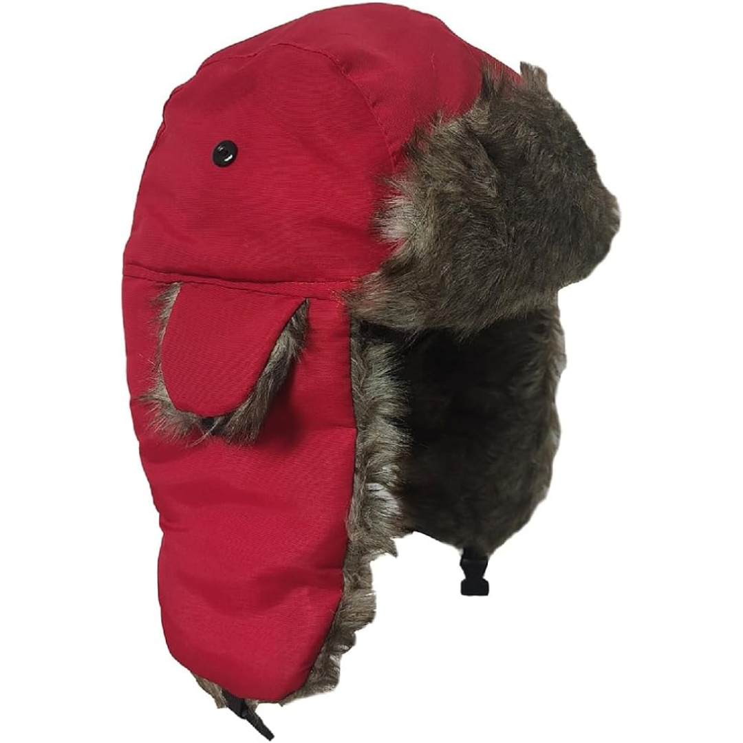 Warm & Windproof Trapper Hat - Alex-Red-Nora Luxe
