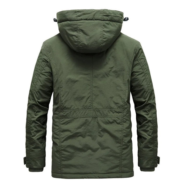 Warm Winter Coat for Men - Daan-Green-M-Nora Luxe