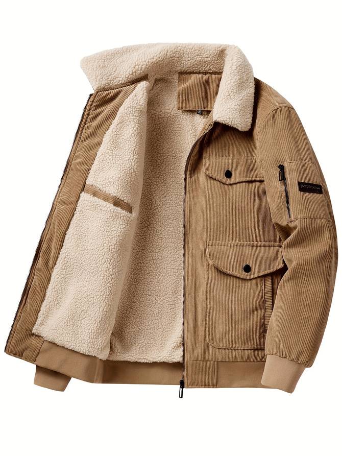 Warm Winter Jacket for Men - Joris-Brown-M-Nora Luxe